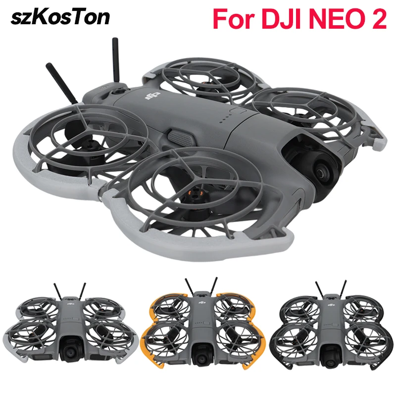 Propellerschutz für DJI Neo 2 Drohnenschutz Stoßstangenringe Propeller Anti-Drop Leichte Schutzabdeckung DJI Neo 2 Zubehör