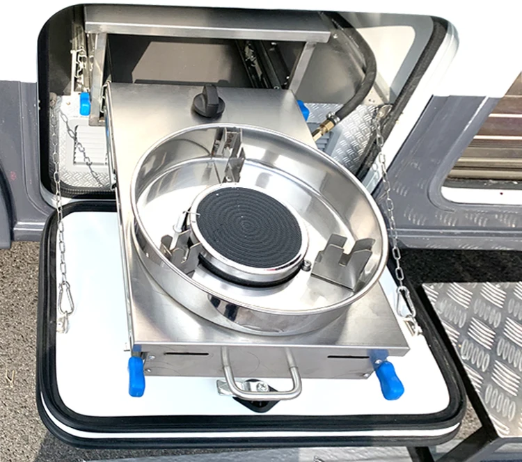 

Single Burner Stainless Steel Sink 0.8MM Thick with Induction Cooker Gas Stove RV Motorhome Parts & Accessories