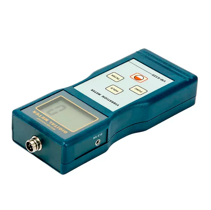 VM-6320 Digital Vibration Meter Vibration Analyzer for velocity acceleration displacement