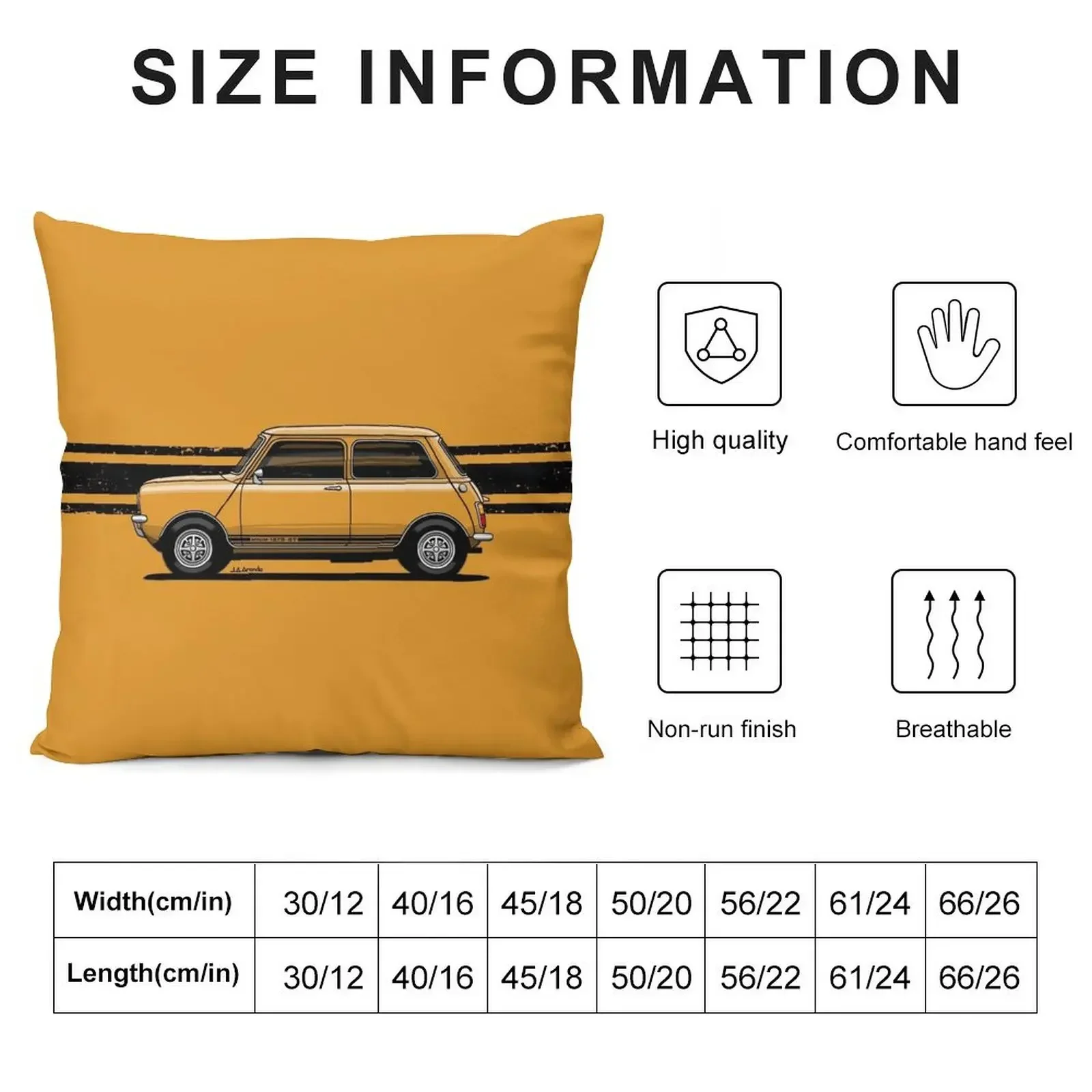 My drawing of the first utility vehicle to win the Monte Carlo Rally Throw Pillow Decorative Cushion Cover pillow