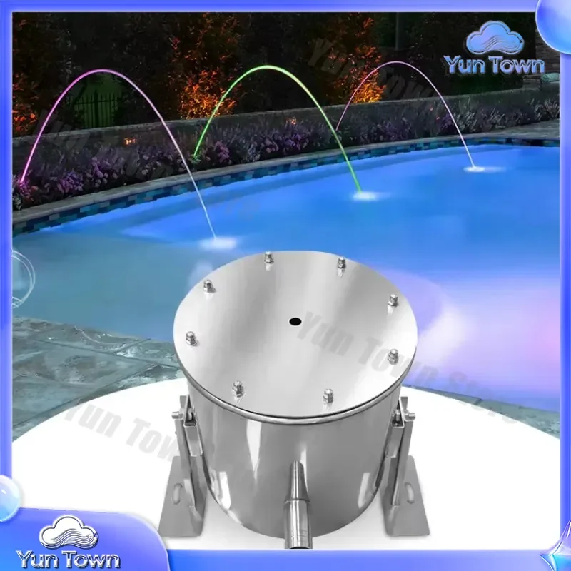 High Quality Stainless Steel Laminar Flow Water Fountain for Hotel Garden Decoration Landscape Fountain for Leaping Nozzle