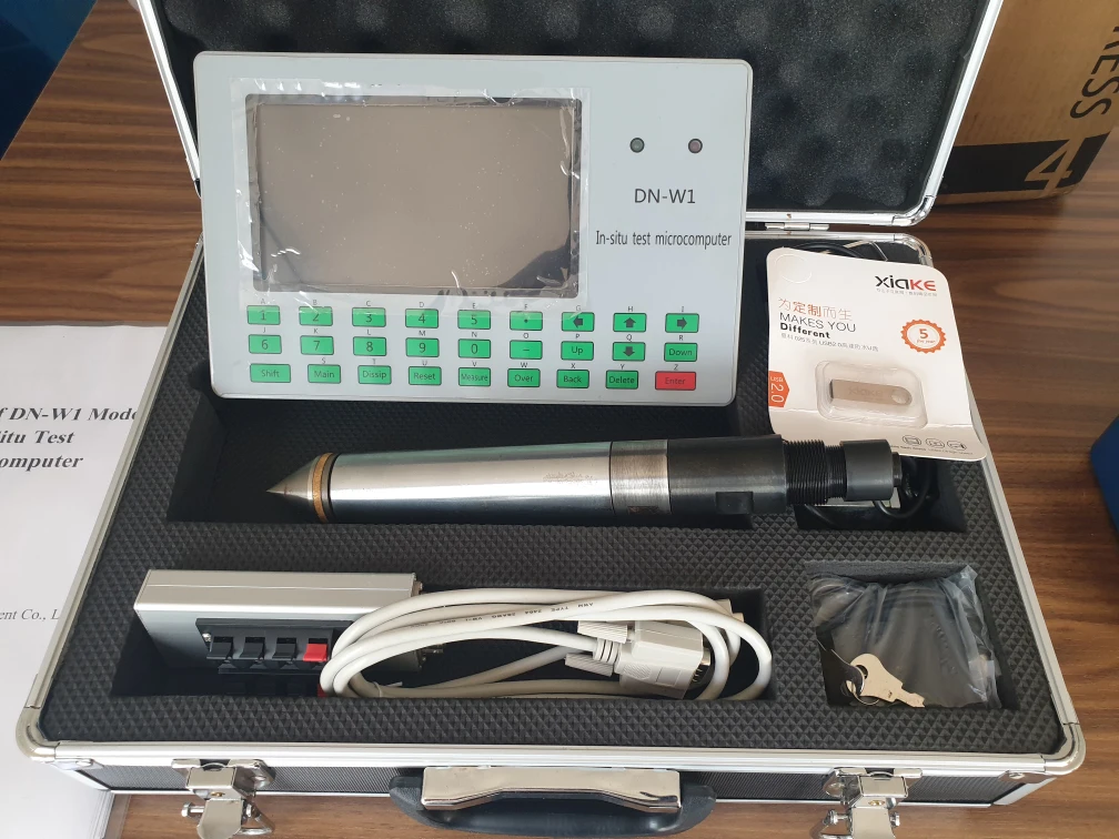 Cone Penetration test (CPT) and Piezocone Penetration test (CPTU)  Data Recorder DN-W1