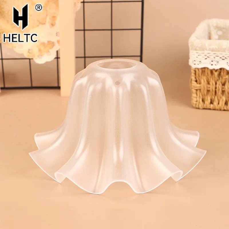 

Acrylic Bell Orchid Lampshade Hanging Lamp Accessories Table Parts DIY Wall Night Restaurant Chandelier Lampshade Accessories