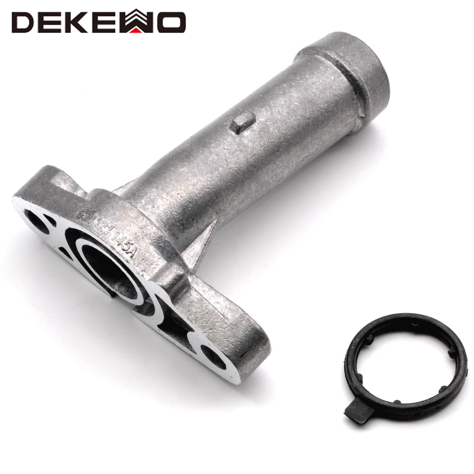 Aluminium Plastic Engine Coolant Flange Connecting Pipe 03H121145A 03H121144A For Audi Q7 VW CC Passat Phaeton Touareg V6