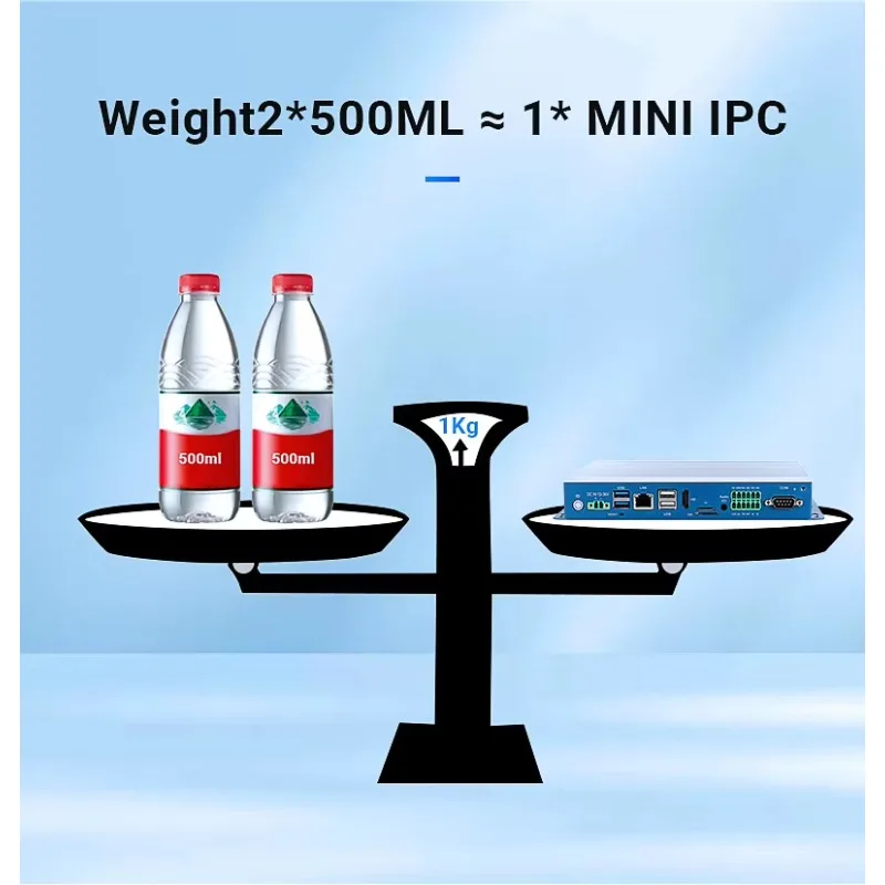 

2025 hot sale Ultra Low Power Industrial Mini Computer Tdp Fanless-20-70°C Operation 12-36vdc Input Dual Network Mini Pc Fanless