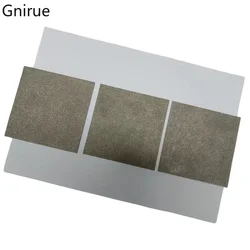 1PC Platinum Plated Titanium Felt 0.5um/1.0um Coating  Electrolytic water/carbon dioxide reduction anode current collector