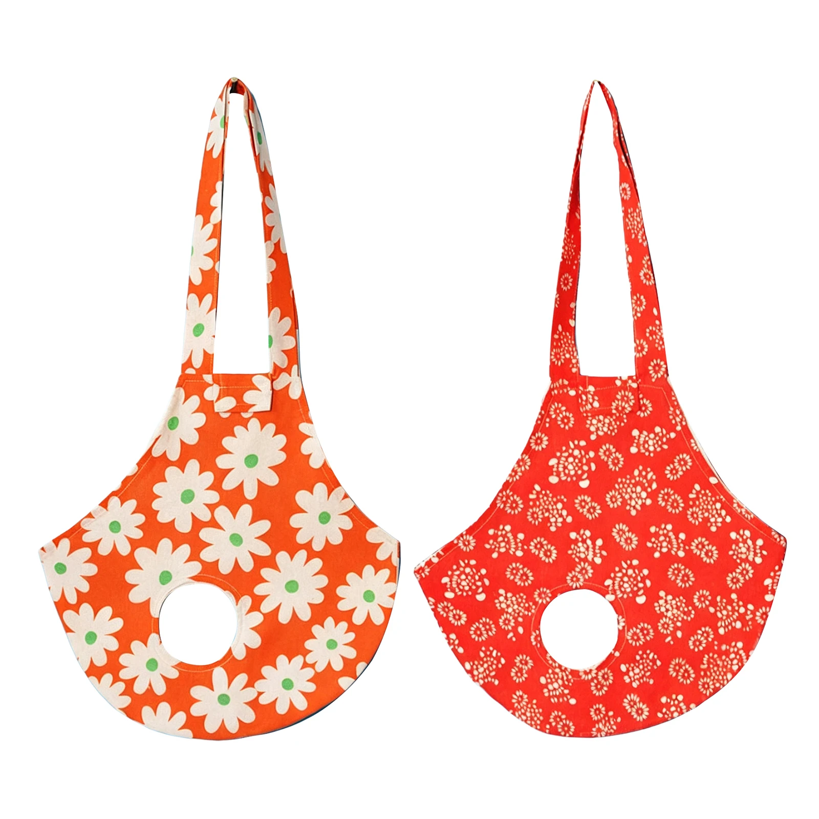 Pet Chicken Holder Bag Duck Goose Carrier Hook-and-loop Fastener Closure Travel Handbag with Leg Holes for Outdoor Paly Casual