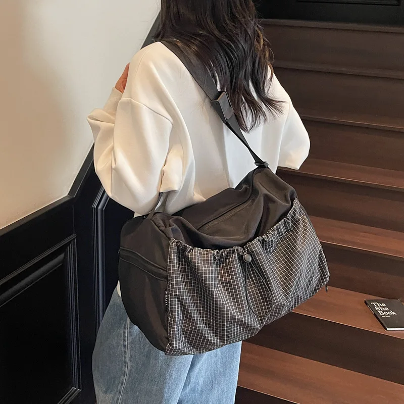 

New Short Trip Travel Bag with Wet-Dry Separation Handheld Bag Multi-functional Gym Duffle with Shoe Compartment Casual Backpack