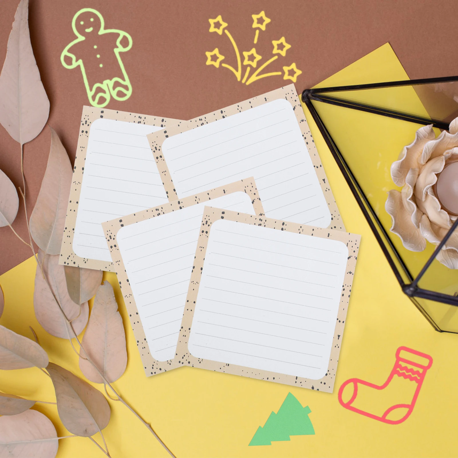 Memo Notepad Index Notepads For Writing Office Study Speech Cards Record Notebooks Smooth Paper Convenient Blank Cards