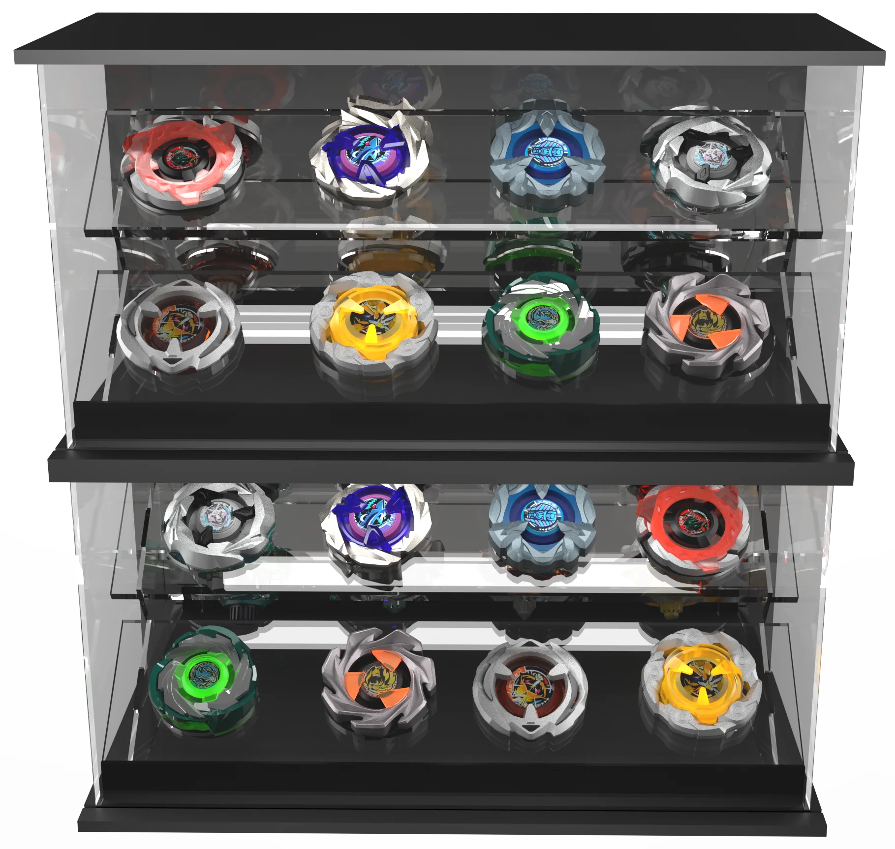 beyscollector beys MODEL 2 MFB BX BB Acrylic Display Case for Collectibles Assemble Clear Dustproof Display Box