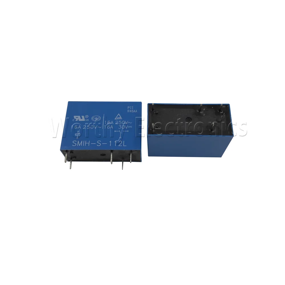 Free shipping 10PCS/LOT  SMIH-S-112L 5PIN 16A relay