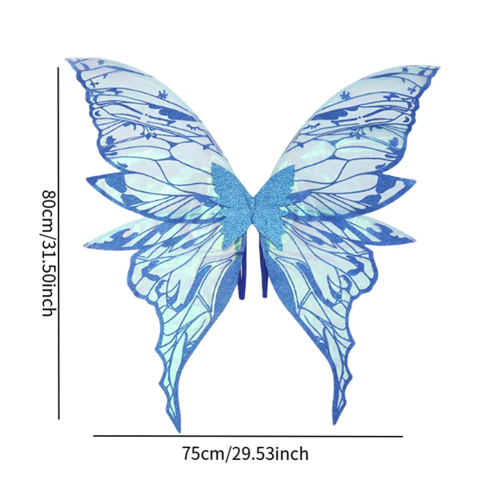 Ala de mariposa, accesorios de disfraz de ensueño ligeros y portátiles para juegos de rol, puesta en escena, fiesta, mascarada, vacaciones