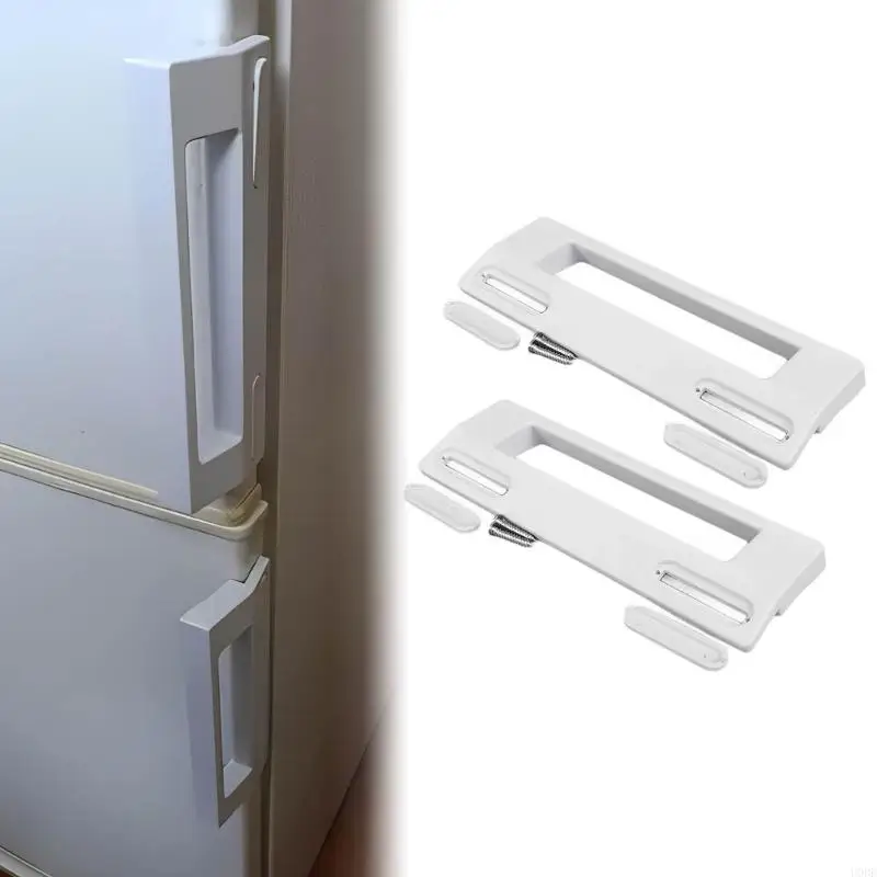   Convenient Fridge Handles Refrigerator Handle Kitchen Appliance Parts Plastic Texture for Kitchens and Restaurants