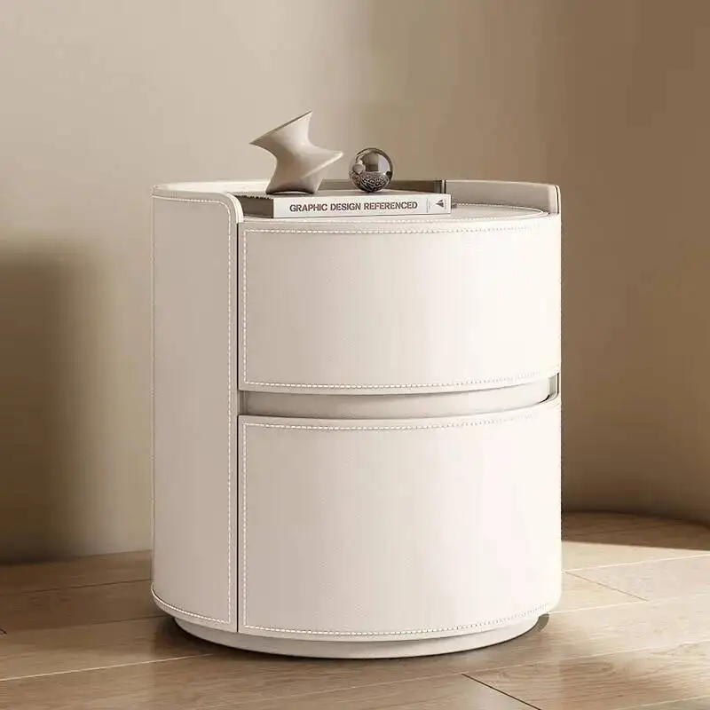 Modern Nightstands White De Mesitas Nordic Storage Nightstand Luxury Noche Minimalist Bedside Bedroom Hotel Home Furniture