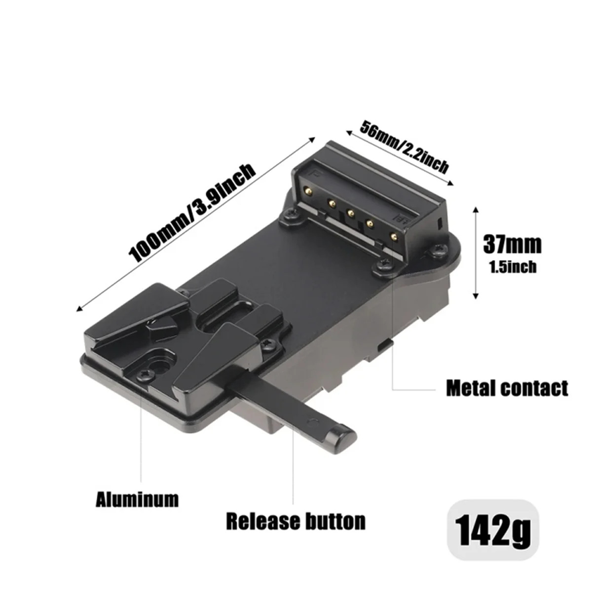 For Sony NP-F Battery Monitors Cameras V-Lock Battery Plate Adapter V Mount Plate Battery Buckle Power Supply System