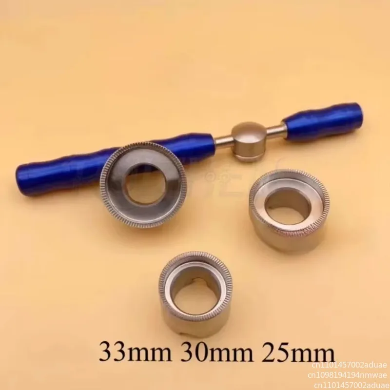 Waterproof Baume & Mercier High Watch Back Case Opener Closer Remover With 3 Dies for Watchmaker Repair Tools Kit