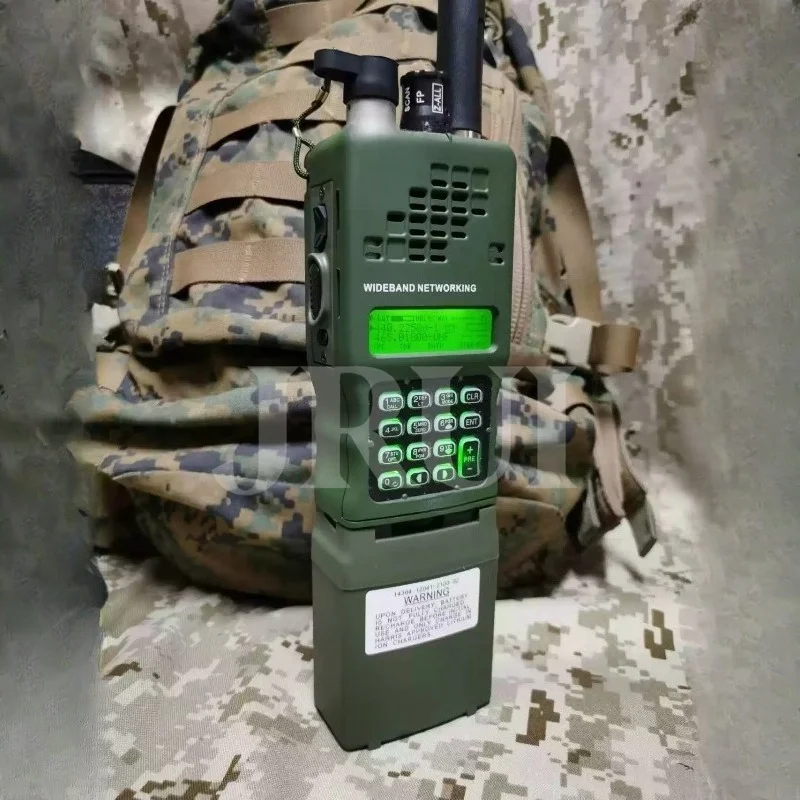 TCA AN/PRC-152A Aluminum Alloy Shell UV Dual Segment Walkie Talkie Radio KDU Screen Splitter GPS Positioning
