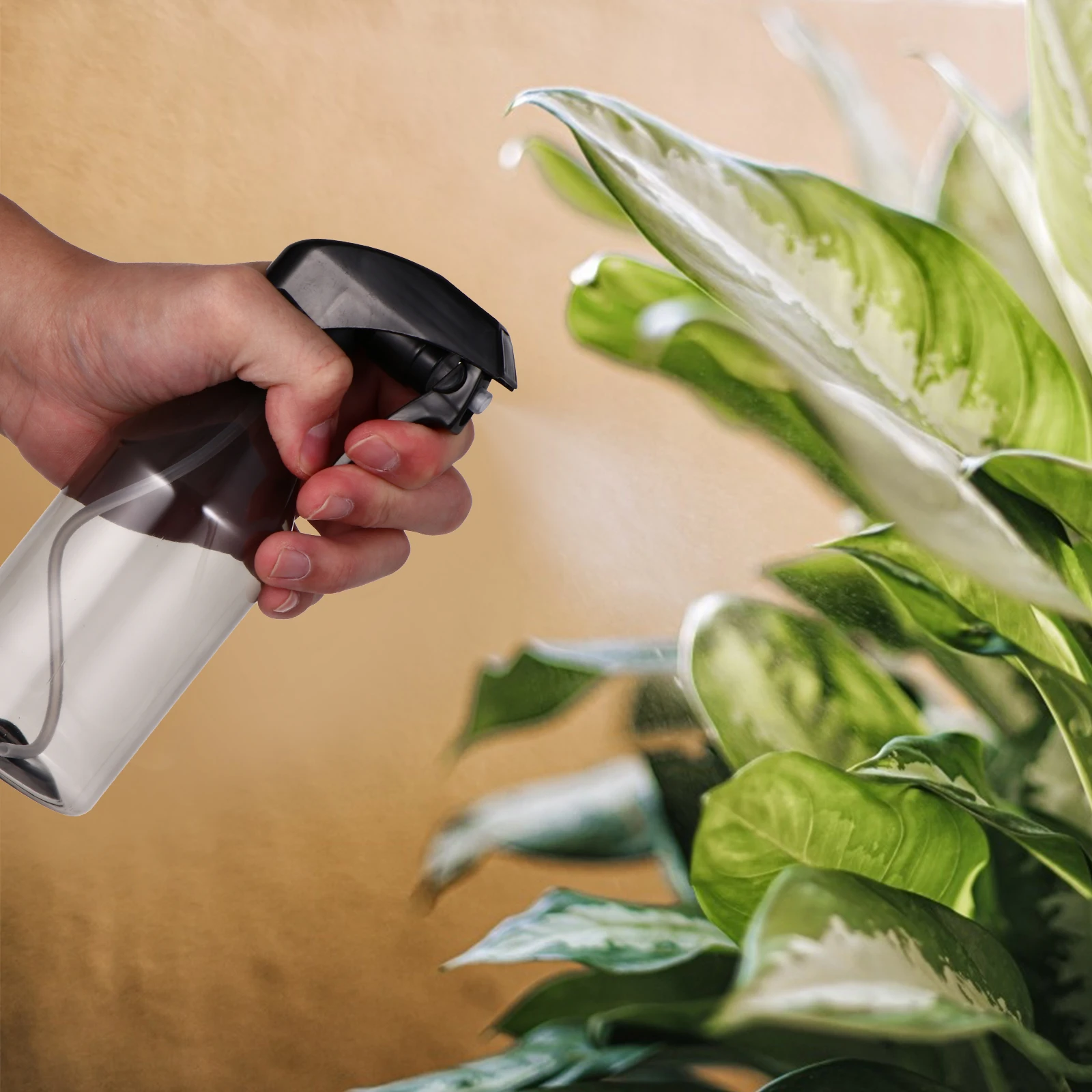 

3Pcs Spray Bottle Plants Sprayer Water Mist Bottles Plastic Watering Flower Pot Easy Use Labor Saving Suitable Storage Liquids