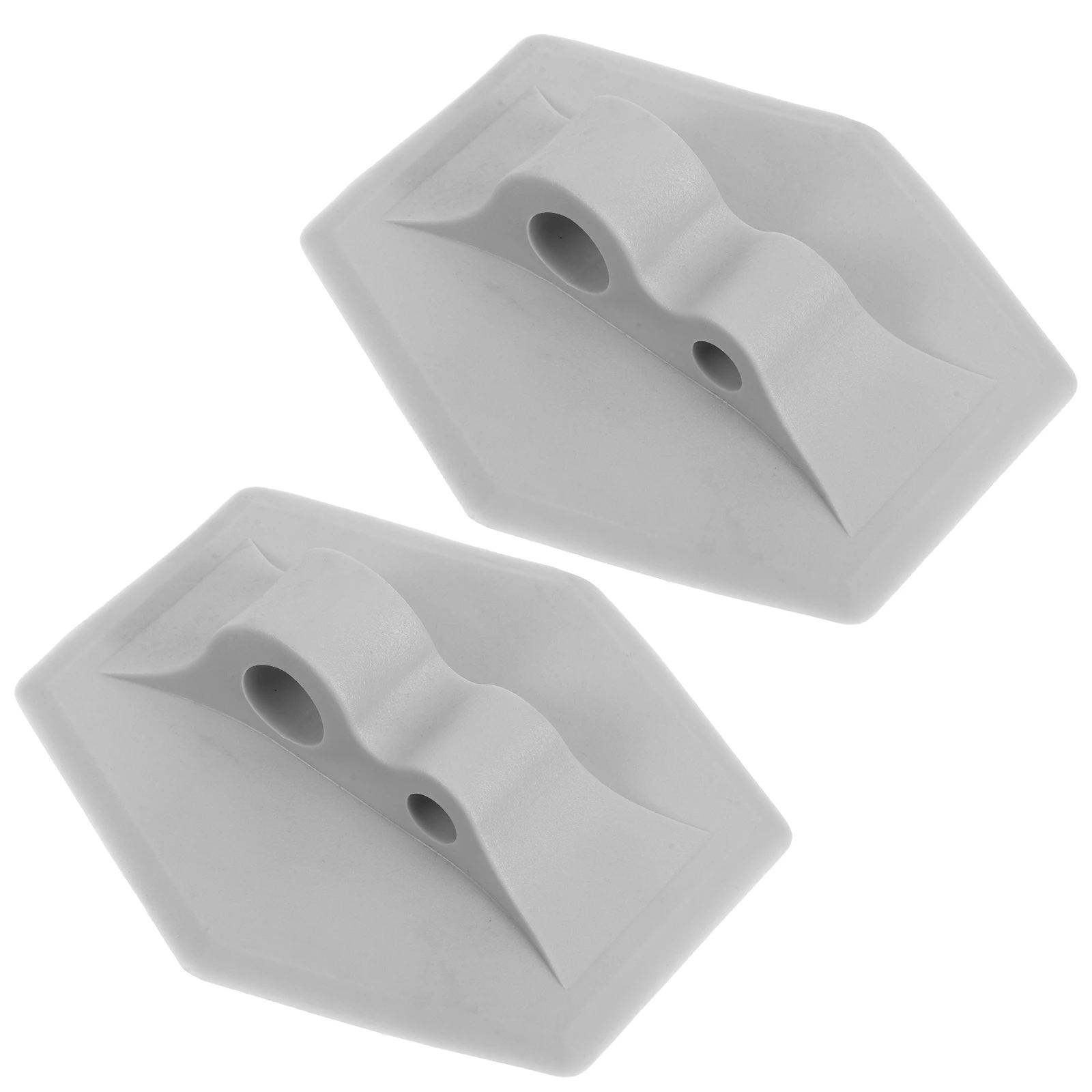 

2pcs Inflatable Boat Engine Holder Brackets Pp Hexagonal Rope Buckle Clips Kayak Motor Mounting Support For Harsh Weather Uv