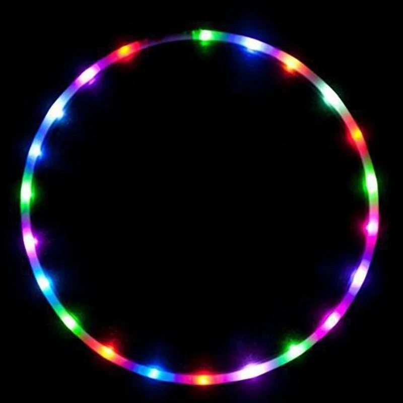 Glowing Fitness Hoop Flash Gifts LED Cartoon Lights Funny Kids