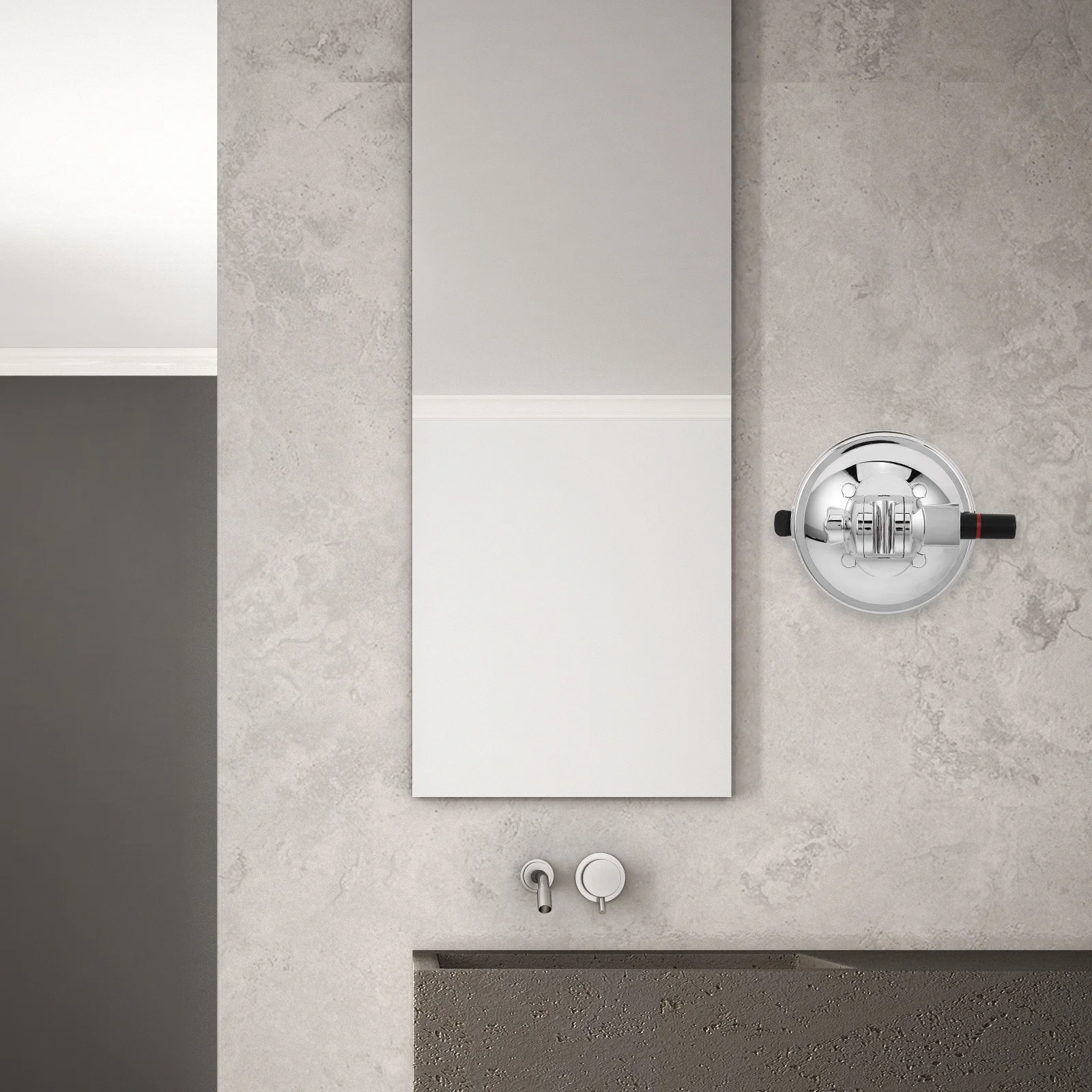 

Adjustable Suction Cup Shower Head Holder No Drill Mount for Bathroom Walls Universal Fit for Handheld Shower Wands