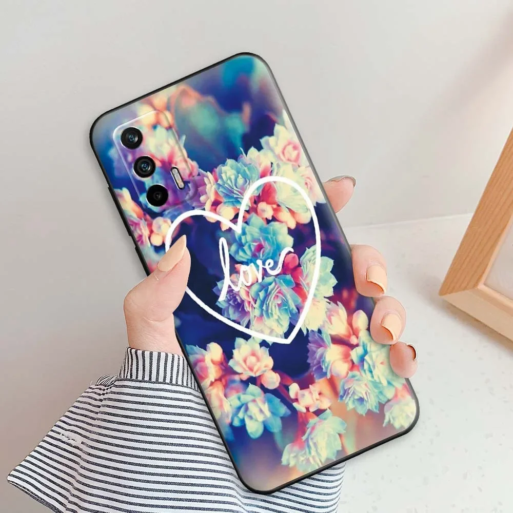 Case For Realme GT 5G Case RMX2202 Soft Silicone Back Cover For OPPO Realme GT 5G 6.43 inch Cartoon TPU Phone Bumper Bags Etui