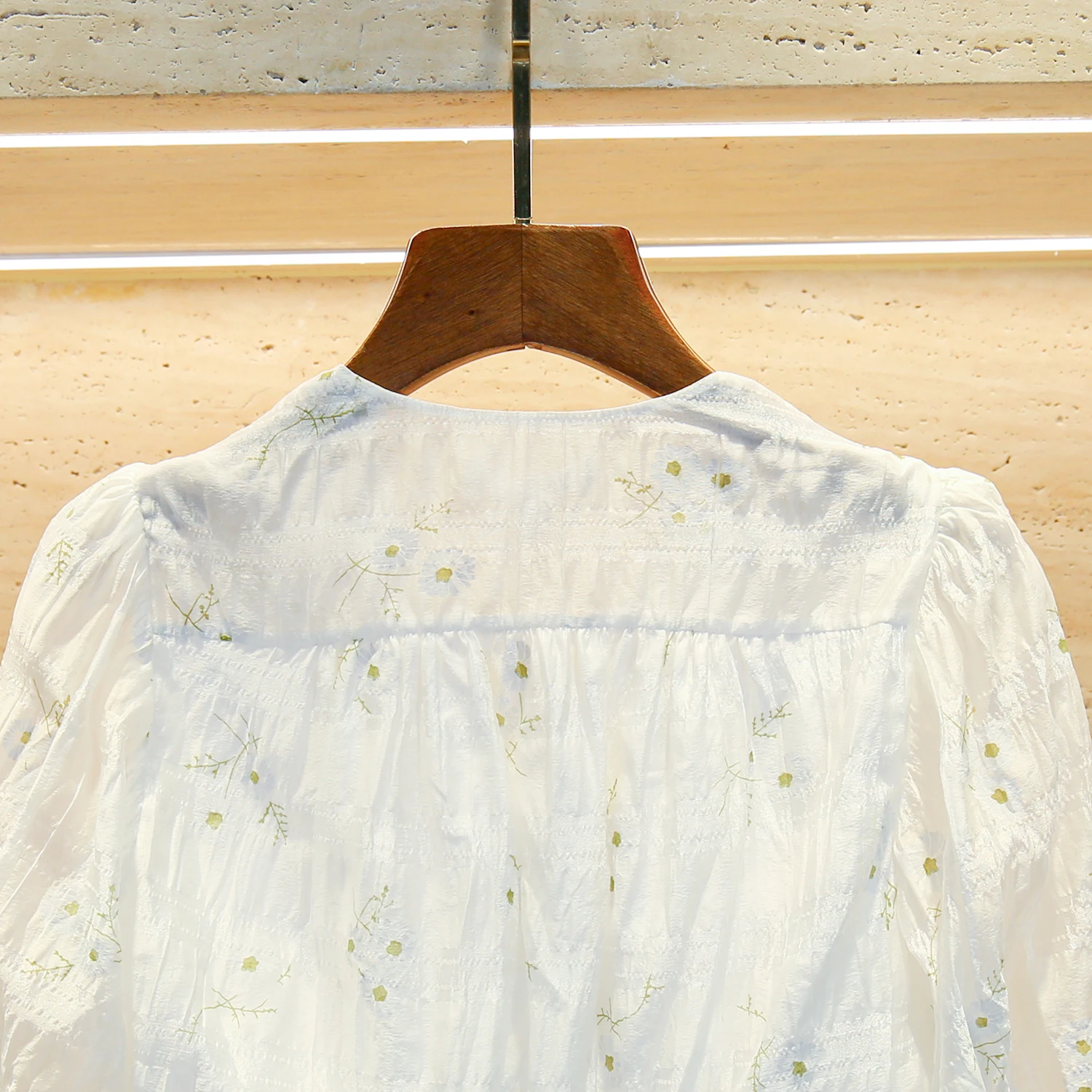 

Sweet Design Sense Waist Cinching Knot V Ne irt Women's Top South Oil High End Women's Clothing Summer