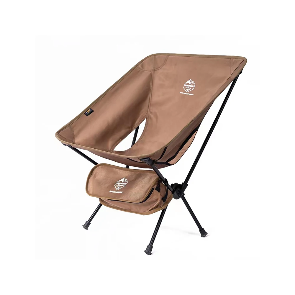 

Outdoor Moon Chair Folding Chair Portable Aluminum Camping Fishing Stool Ultra Light Picnic Beach Chair