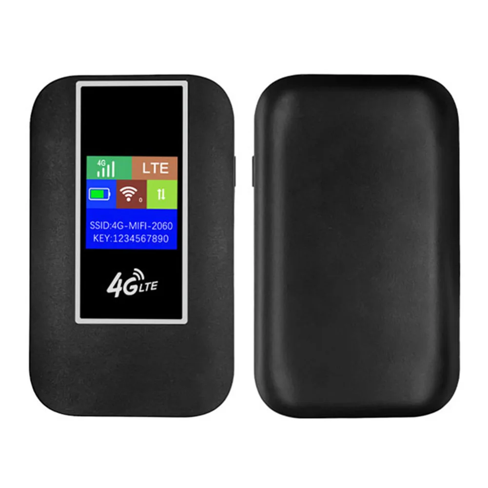 4G LTE Portable WiFi Hotspot 150Mbps Wireless Internet Router with SIM Card Slot Mini Outdoor Hotspot for Home Office Car Travel