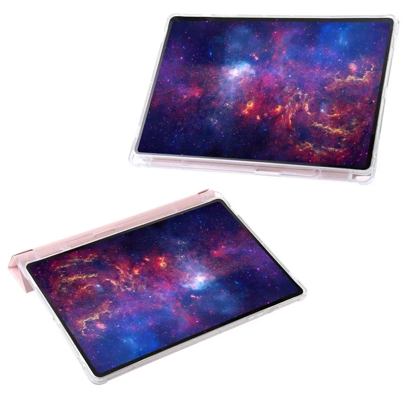 For Samsung tab s9 fe plus Case Coque Smart Folio Magnetic Stand Tablet Funda For Galaxy Tab S9 FE Case with Pencil Holder