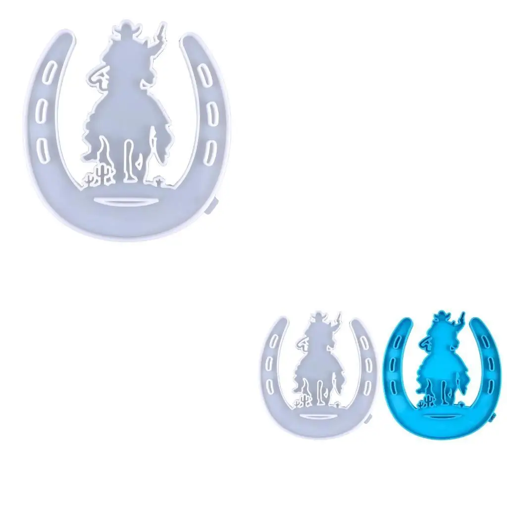 9HJK Horseshoe Wall colgando Molde Diy Decoración pared pared del ciclista