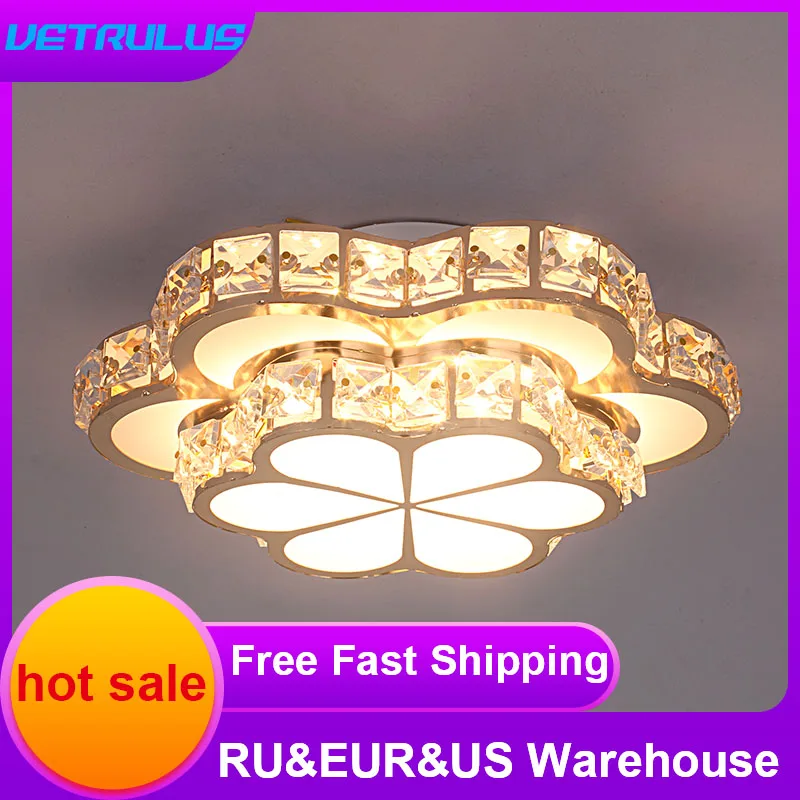 Modern Led Ceiling Lamp Flower Luminai Nordic Chandelier Changeable Light Indoor Aisle Corridor Fixture Dining Living Room Decor