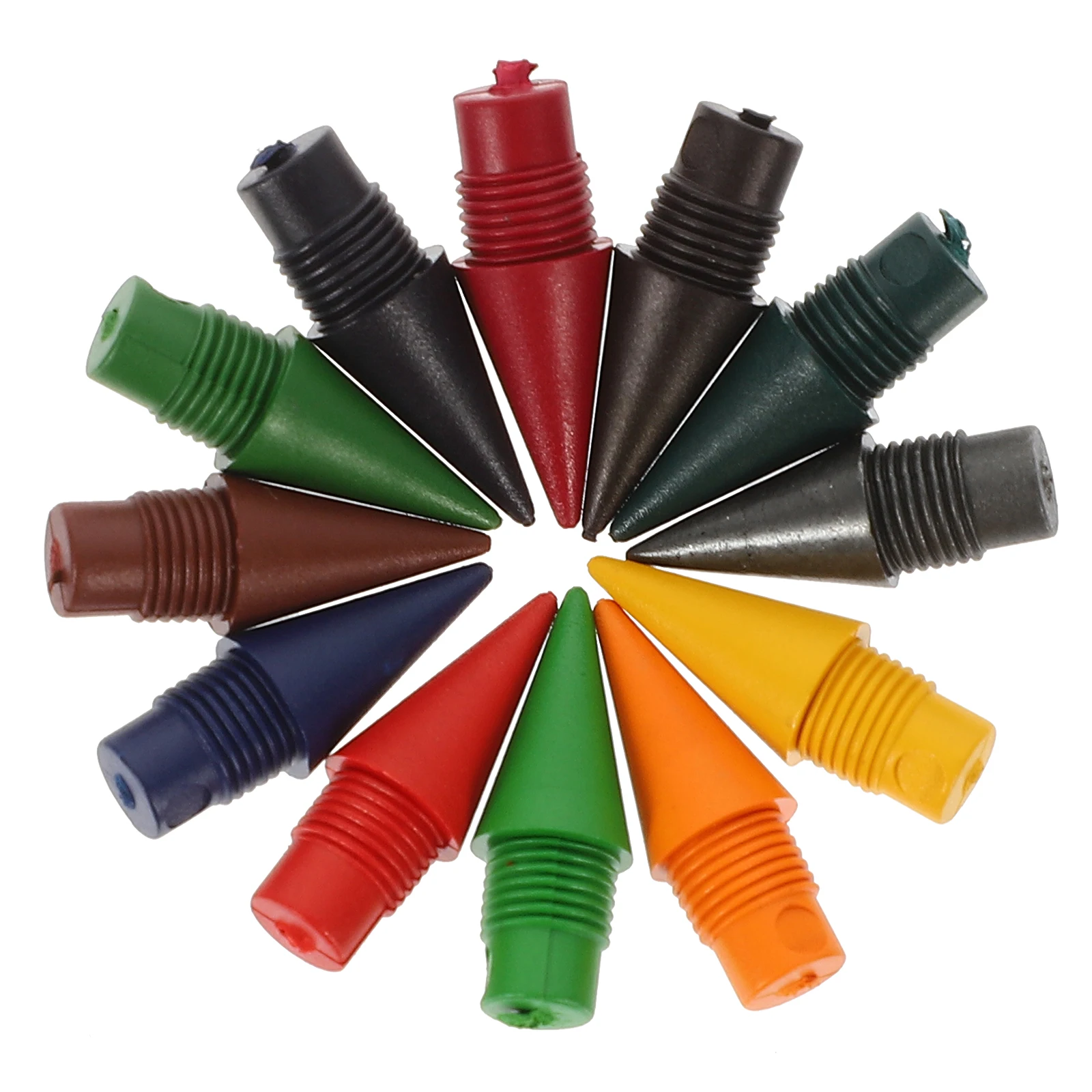 

36 Pcs Colored Pencil Tips Everlasting Replaceable Nibs Inkless Erasable Writing for Students Artists Gifts School