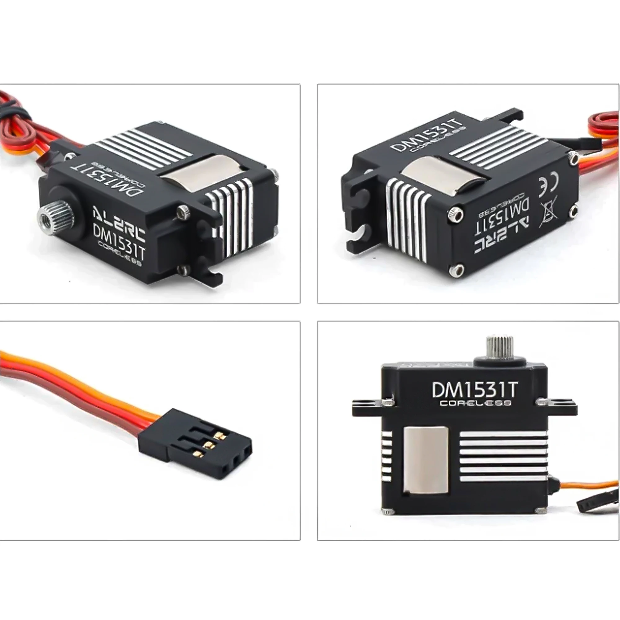 ALZRC DM1531T Medium Digital Metal Locked Rudder Servo for Devil 450 Pro / Devil 450 RIGID / Devil 465 RIGID / Devil 480 RIGID