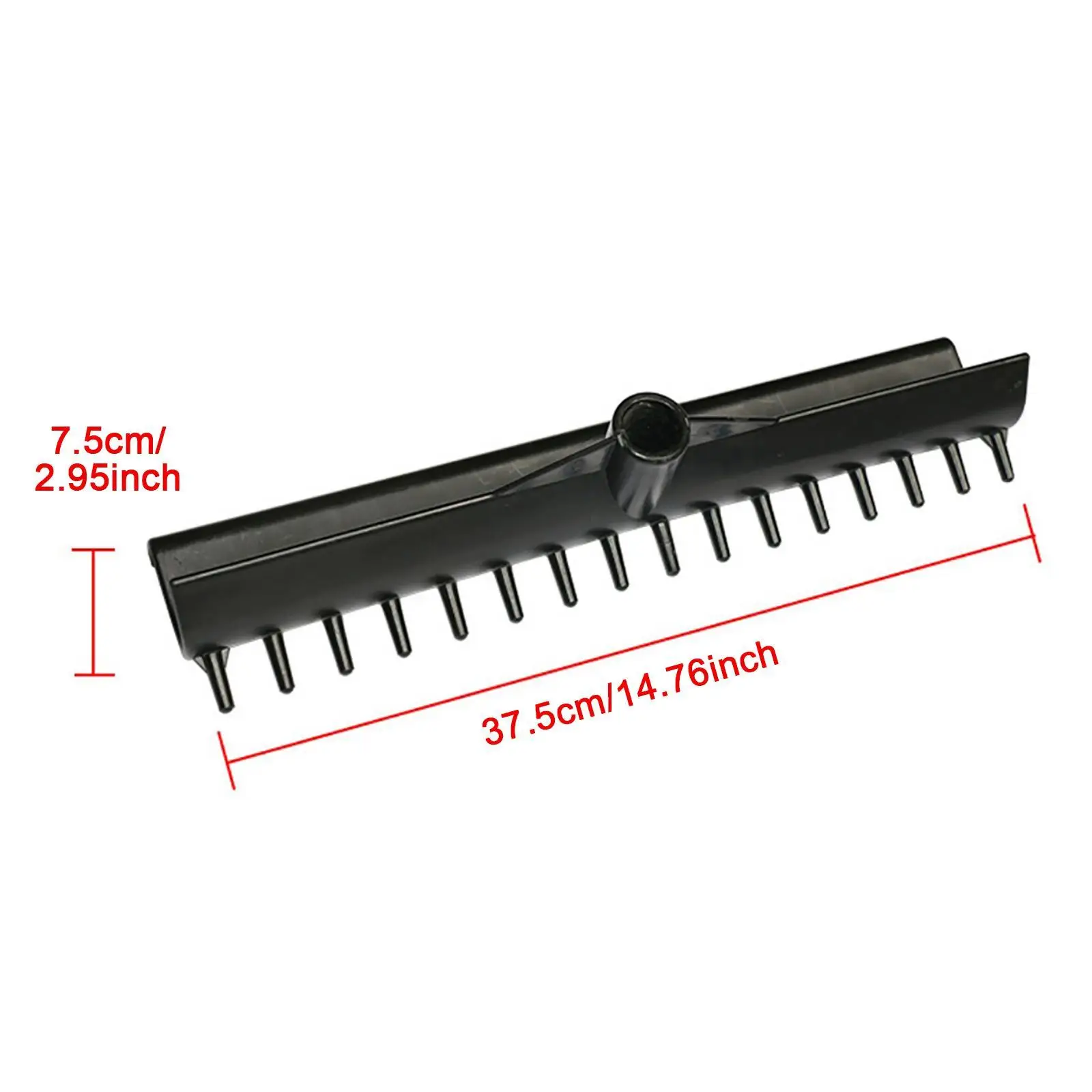 

Golf Sand Bunker Rake Head Lightweight Durable Replacement for Course Sand Trap and Garden Landscape Use