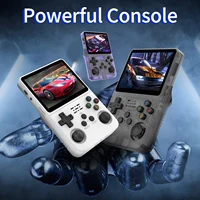 Consola de juegos portátil Retro AISLPC R36S 64/128G 3,5 ""pantalla IPS 15000 + consola de vídeo portátil para juegos sistema Linux de código abierto regalos