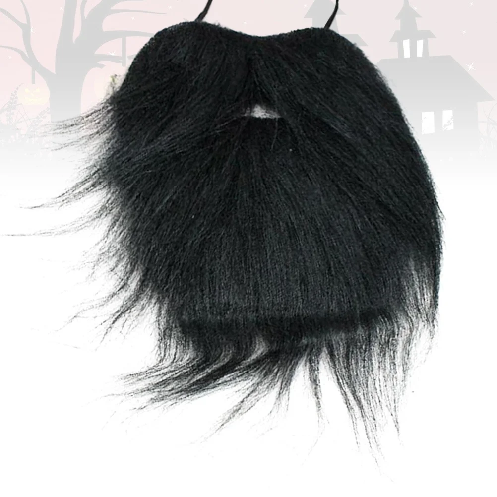 

Artificial Beard Halloween Cosplay Moustache Pirate Pirated Party Prom Supplies Favor Fake