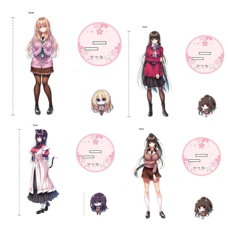 

Game MyGirlfriend2-Love&Cooking Acrylic Stand 15cm Ornaments Desk Decor Plate Gift Halloween Gifts