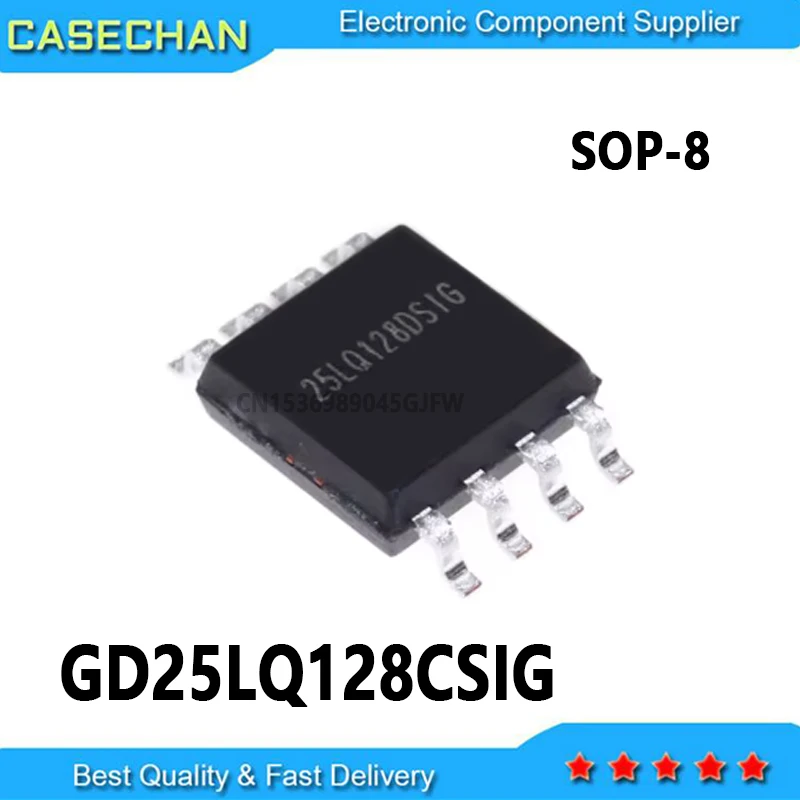 

5 шт. новые и оригинальные 25LQ128CSIG 25LQ128DSIG SOP-8 GD25LQ128CSIG GD25LQ128DSIG