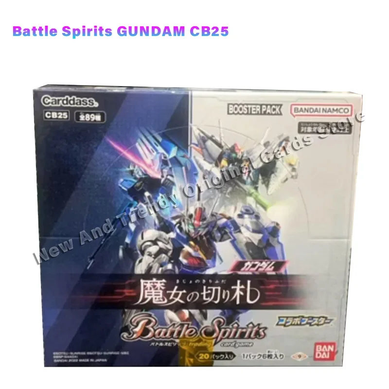 Original TCG BattleSpirits GUNDAM Witch's Ace Refill Pack CB25 Cards Game Casual Battle Board Game Gift Collection