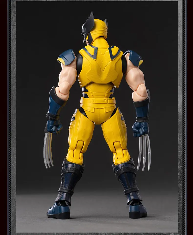 Blokees Deadpool 3 Wolverine Action Figures Spider-Man Movie Version Deadpool & Friend Series Collections Figures Adult Gift