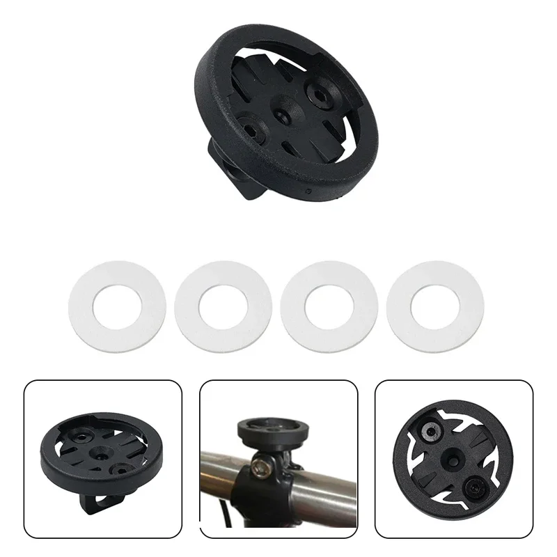 

Держатель для велосипедного компьютера BROMPTON Garmin, кронштейн с 4 шайбами для горного MTB, дорожного велосипедного одометра, аксессуары для велосипеда