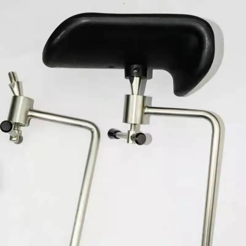 Gynecological examination, large amount of leg rest, preferential accessories, fixing parts, leg support
