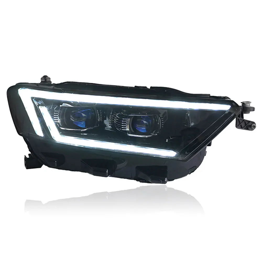 Led Headlights For VW T-ROC 2018-2020 TROC T ROC Day Run Light DRL Head Lamp LED Bi Xenon Bulb Fog Lights Tuning Car Accessory