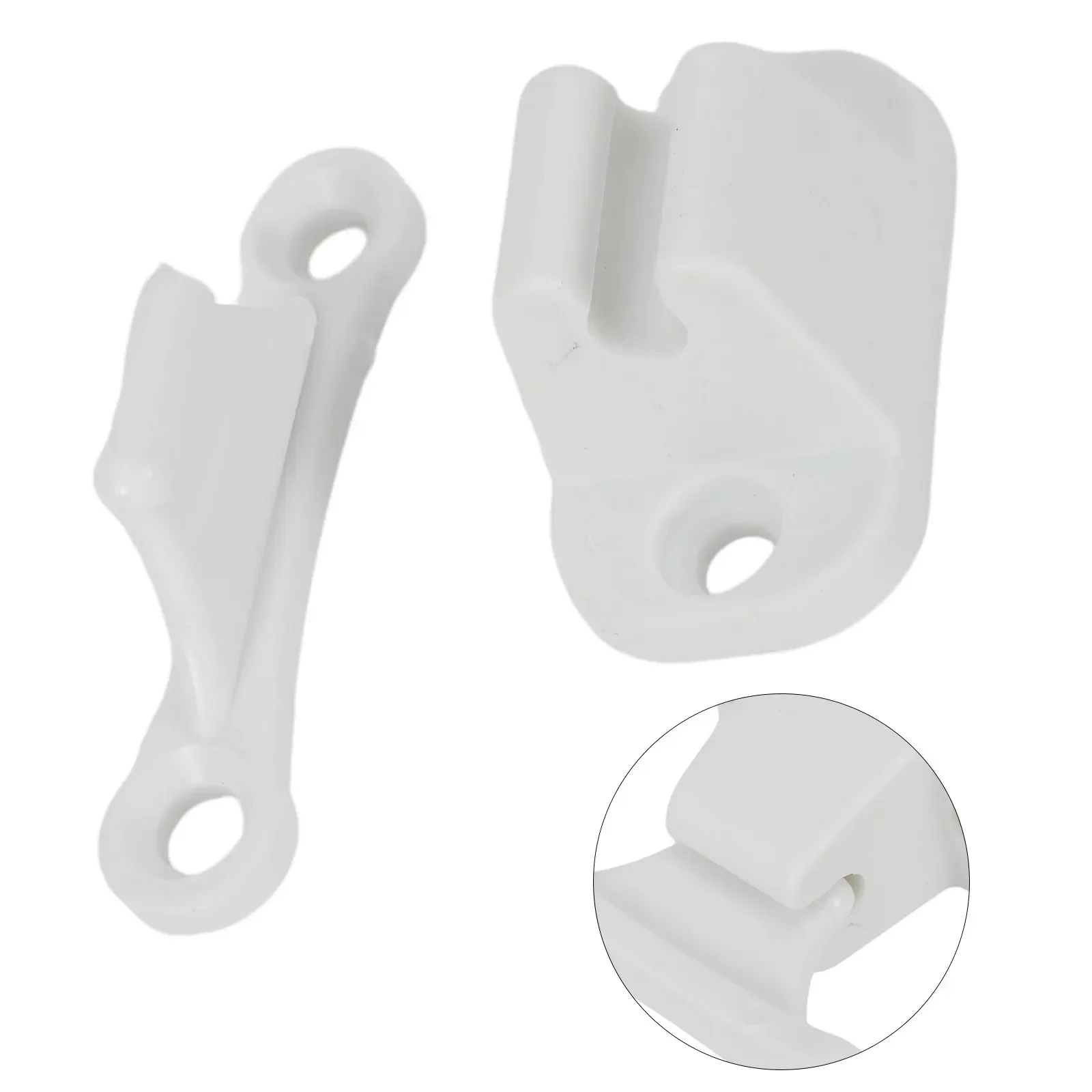 1pc auto caravana motorhome plástico branco porta principal captura campistas acessórios retentor titular cdr7 porta do carro retentor captura
