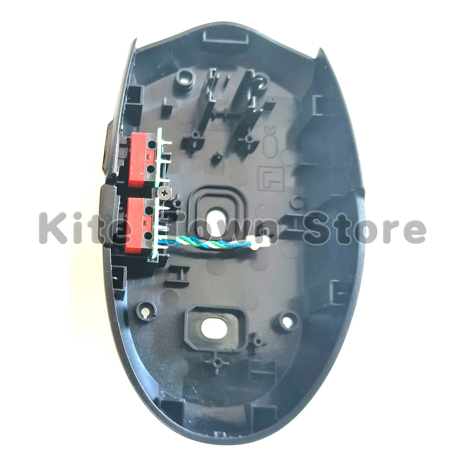 Mouse Bottom Shell Case Parts Cover + Microswitch for Logitech G304 / G305 Wireless Gaming Mouse