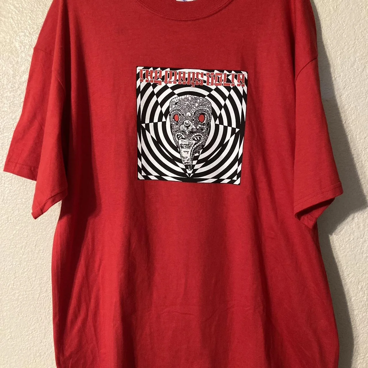 The Mars Volta Band Red T Shirt Full Size S-5XL