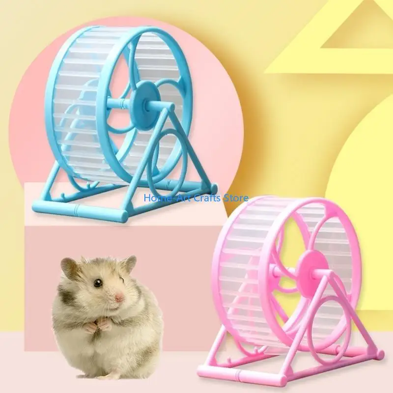 Y3NA Spinning Running Wheel for DwarfSyrian Hamster Gerbils Other Small Animal Hamster Exercise Toy Wheel Gerbils Toy