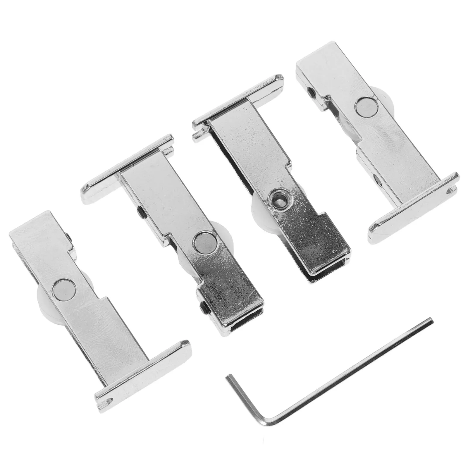 

Glass Rollers Thick Quiet Smooth Operation Replacement Parts Door Roller Sliding Sliding Door Wheels Replacement Kit Pulley