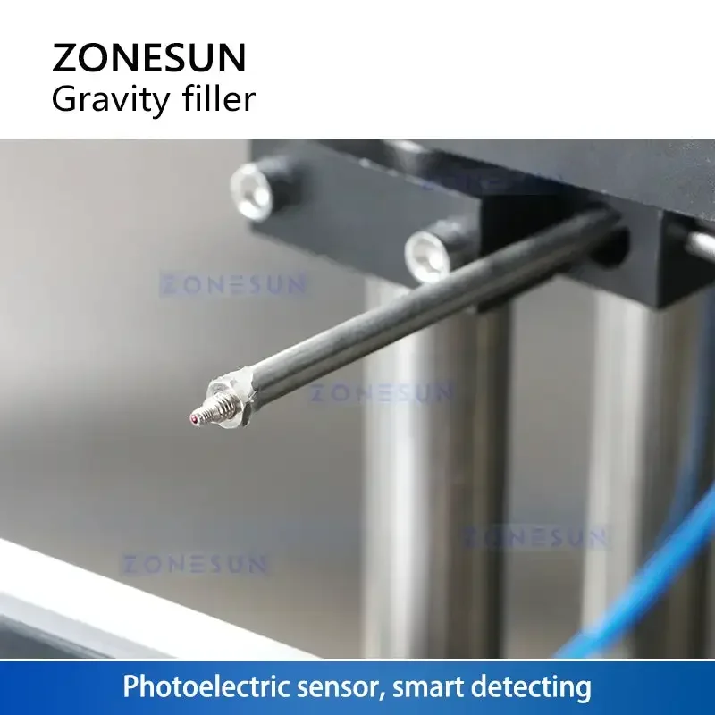 ZONESUN ZS-VTGZ100B Gravity Perfume Filling Machine with Suction Function
